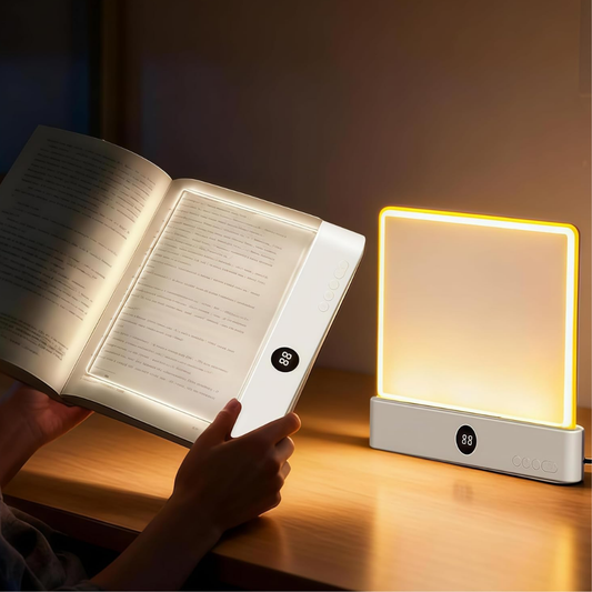 Lámpara de lectura nocturna con luz suave